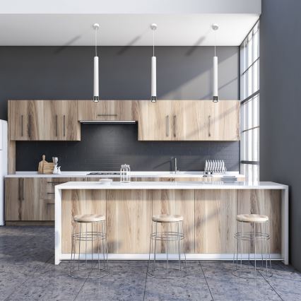 Ljuskrona med snöre DANI 1xGU10/8W/230V