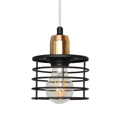 Ljuskrona med snöre EDISON 3xE27/15W/230V