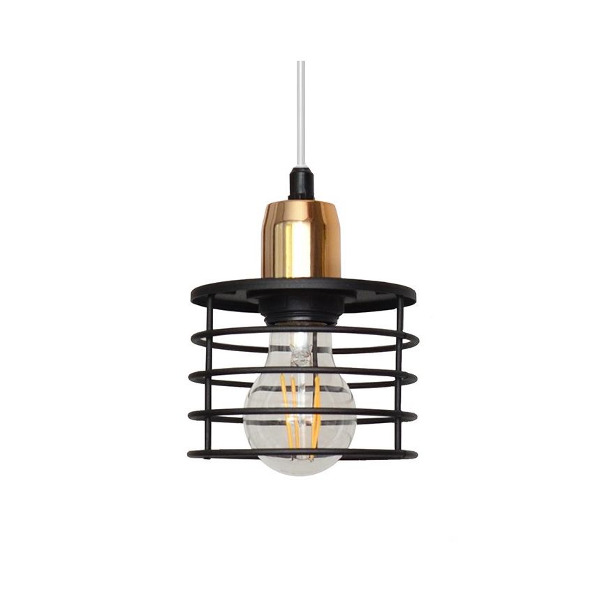 Ljuskrona med snöre EDISON 3xE27/15W/230V