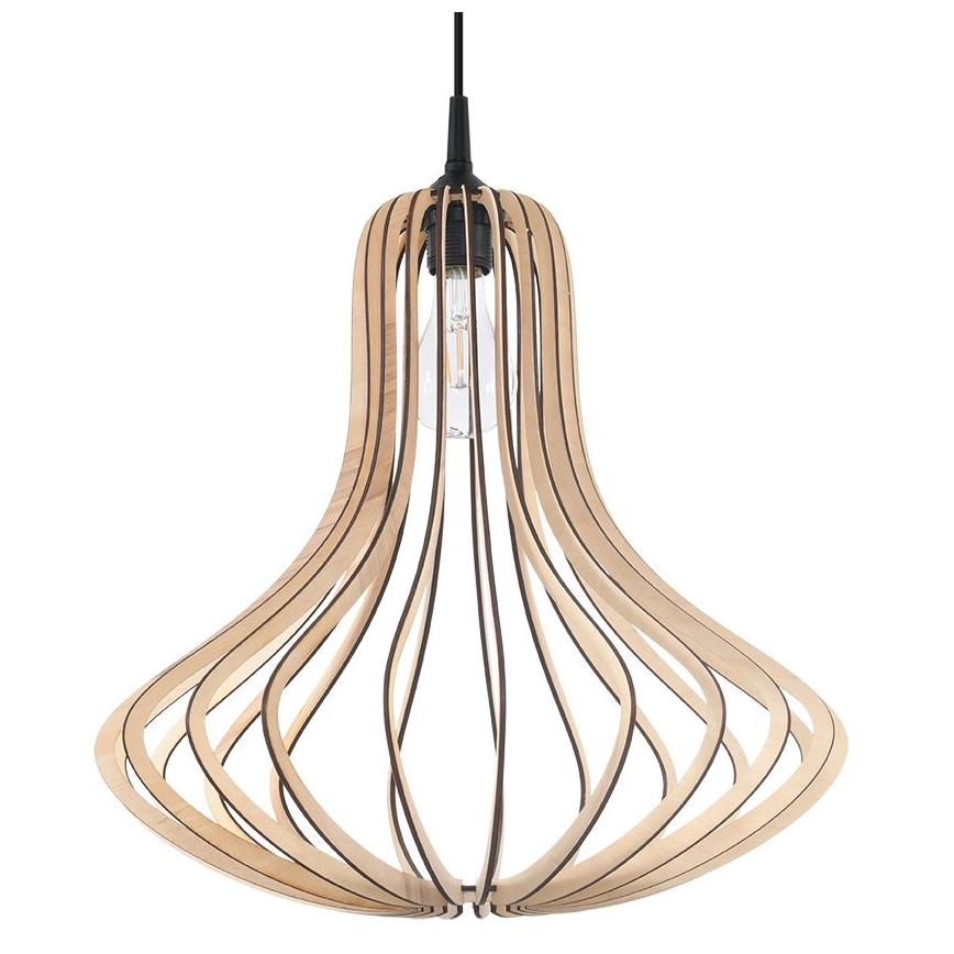 Ljuskrona med snöre  ELZA 1xE27/60W/230V