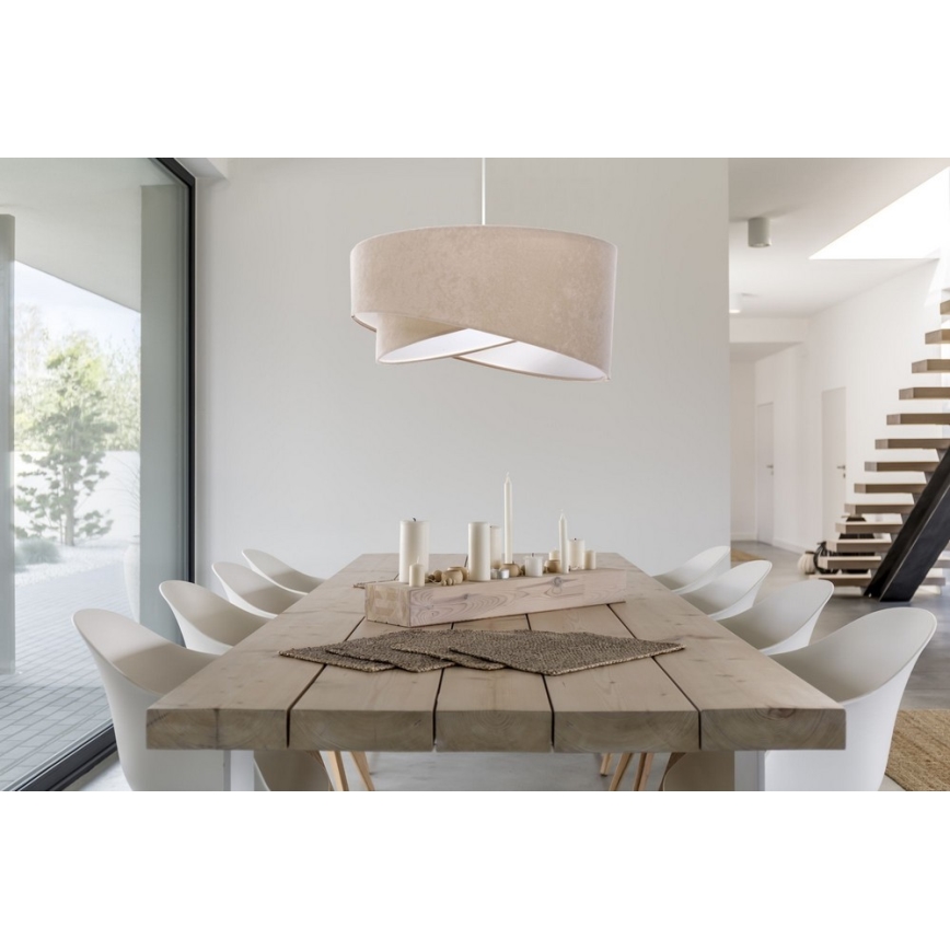 Ljuskrona med snöre GALAXY 1xE27/60W/230V