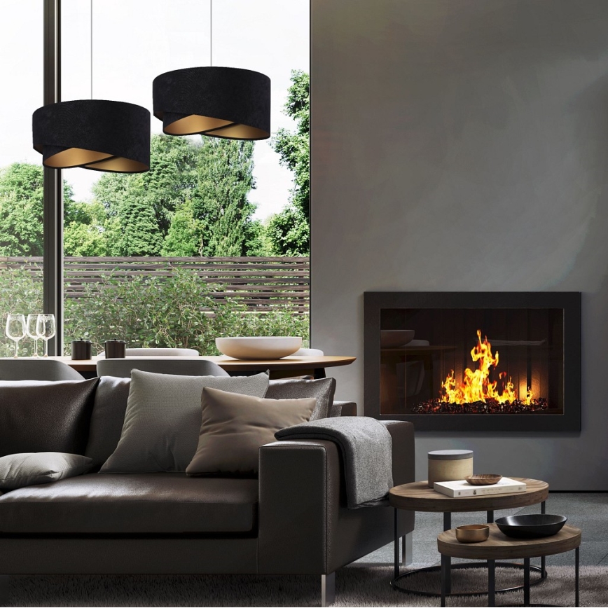 Ljuskrona med snöre GALAXY 1xE27/60W/230V