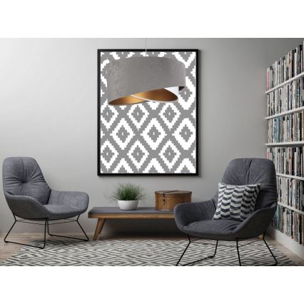 Ljuskrona med snöre GALAXY 1xE27/60W/230V