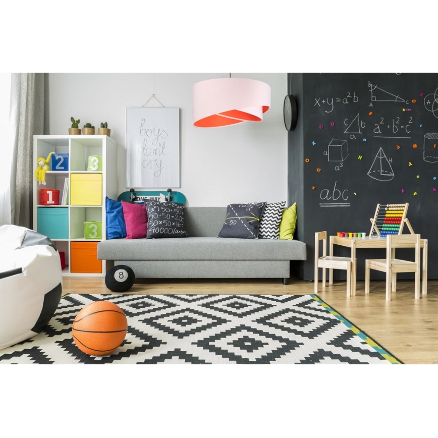 Ljuskrona med snöre GALAXY 1xE27/60W/230V