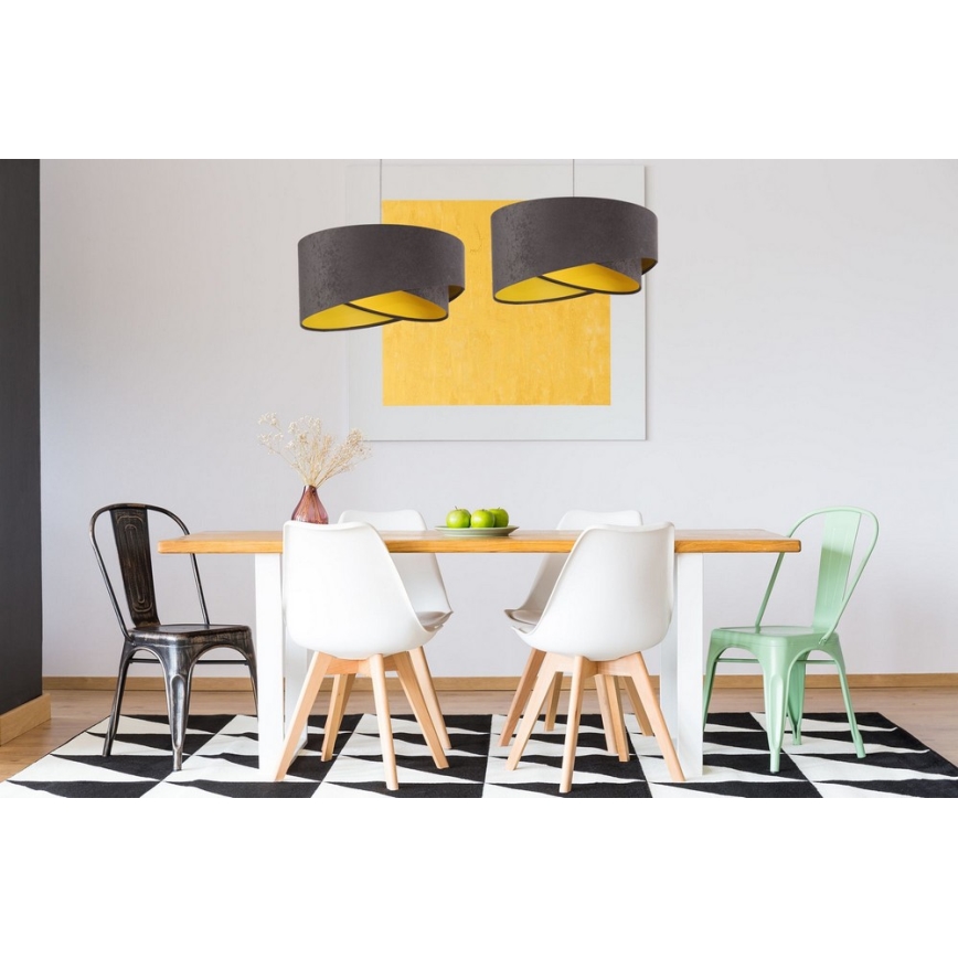 Ljuskrona med snöre GALAXY 1xE27/60W/230V