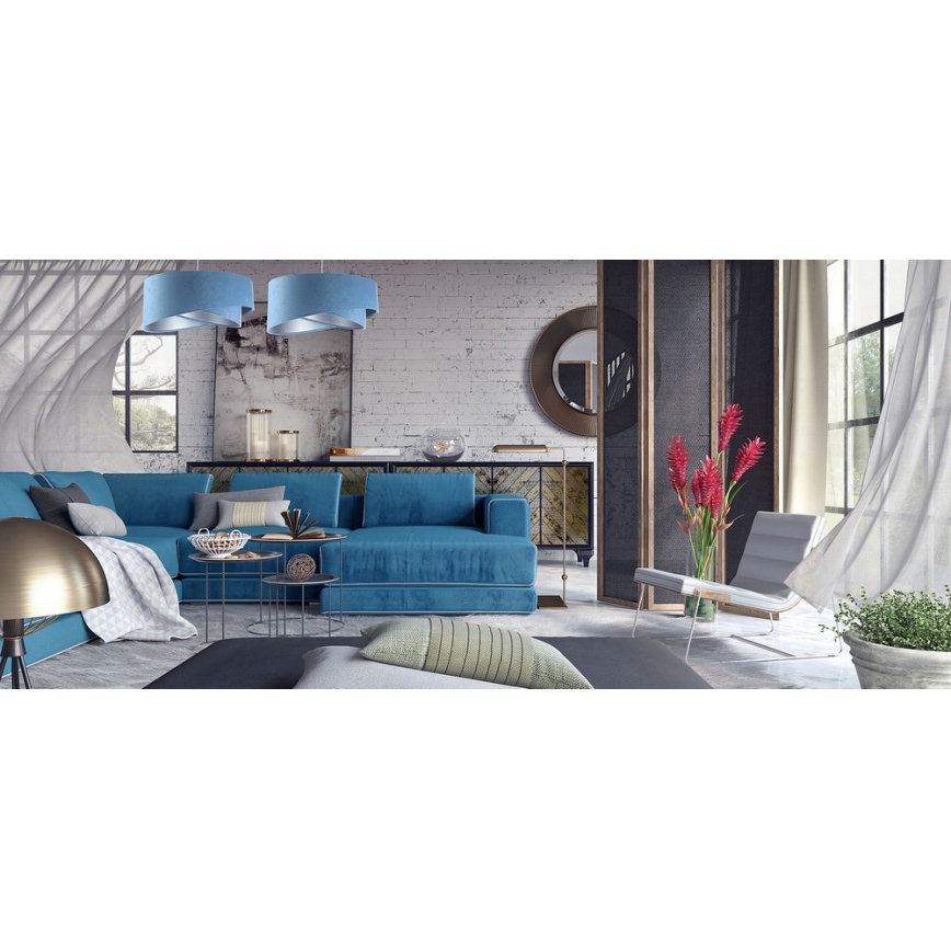 Ljuskrona med snöre GALAXY 1xE27/60W/230V