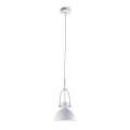 Ljuskrona med snöre HESTIA 1xE27/40W/230V vit