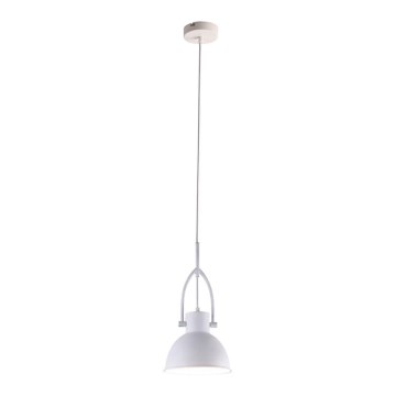 Ljuskrona med snöre HESTIA 1xE27/40W/230V vit