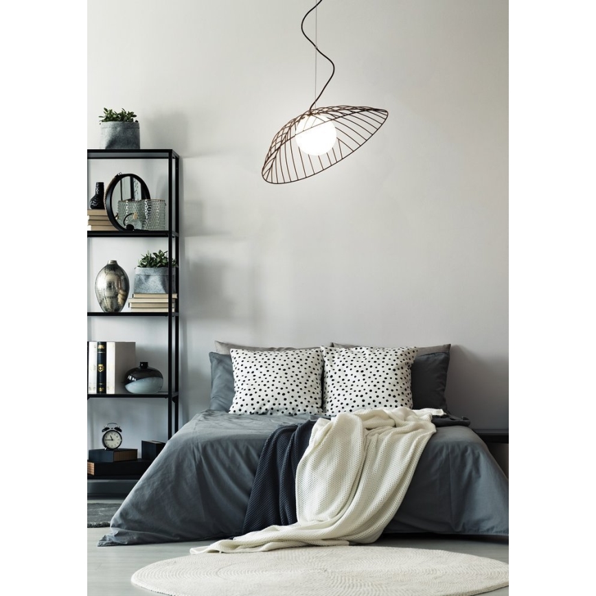 Ljuskrona med snöre INAGI 1xG9/28W/230V