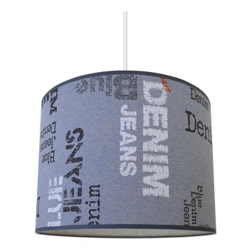 Ljuskrona med snöre JEANS 1xE27/60W/230V