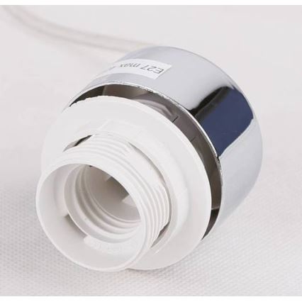 Ljuskrona med snöre LIBANO 3xE27/60W/230V