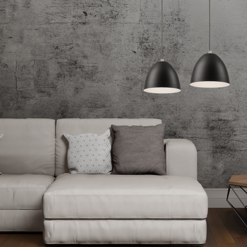 Ljuskrona med snöre LIVIA 2xE27/60W/230V