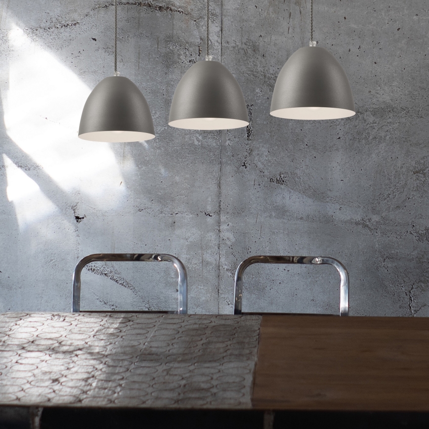 Ljuskrona med snöre LIVIA 3xE27/60W/230V