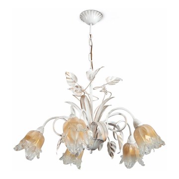 Ljuskrona med snöre LUCIA 5xE14/40W/230V