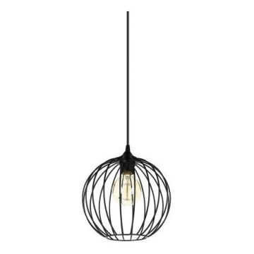 Ljuskrona med snöre MATT 1xE27/60W/230V