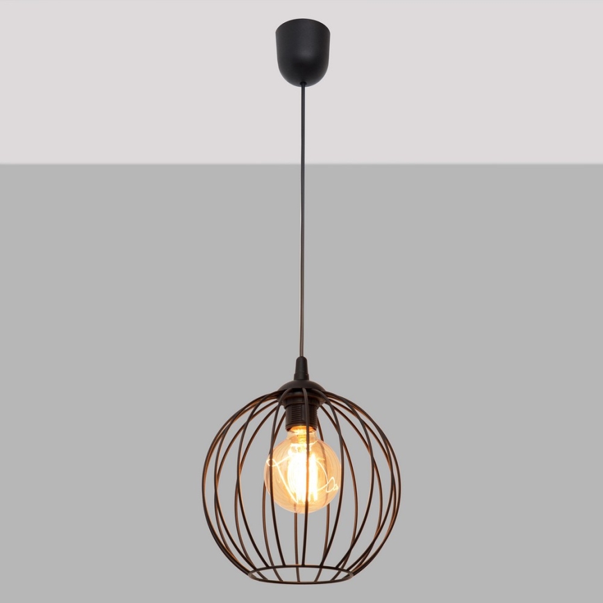 Ljuskrona med snöre MERCURE 1xE27/15W/230V