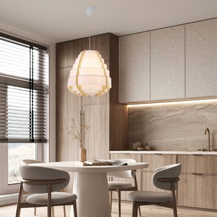 Ljuskrona med snöre NAGOJA 1xE27/40W/230V