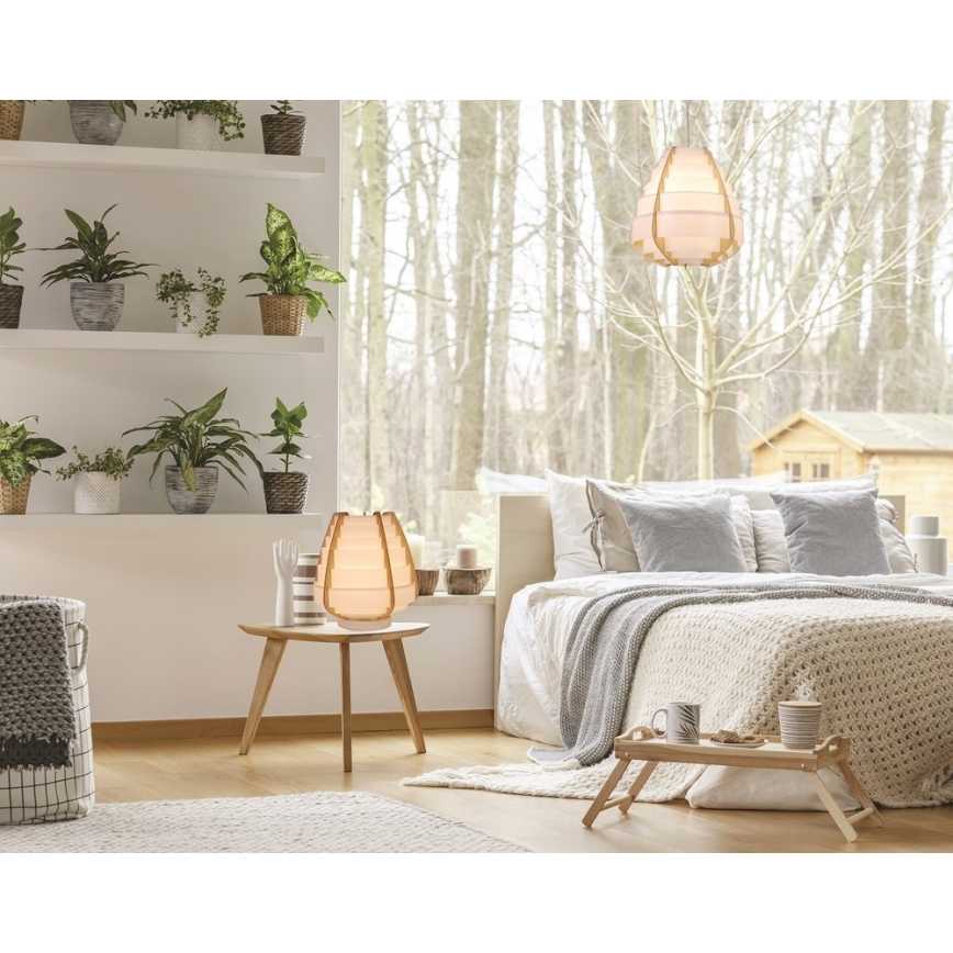 Ljuskrona med snöre NAGOJA 1xE27/40W/230V