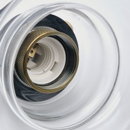 Ljuskrona med snöre SINGLE 1xE27/60W/230V