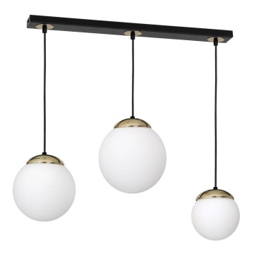 Ljuskrona med snöre SPARTA 3xE14/40W/230V