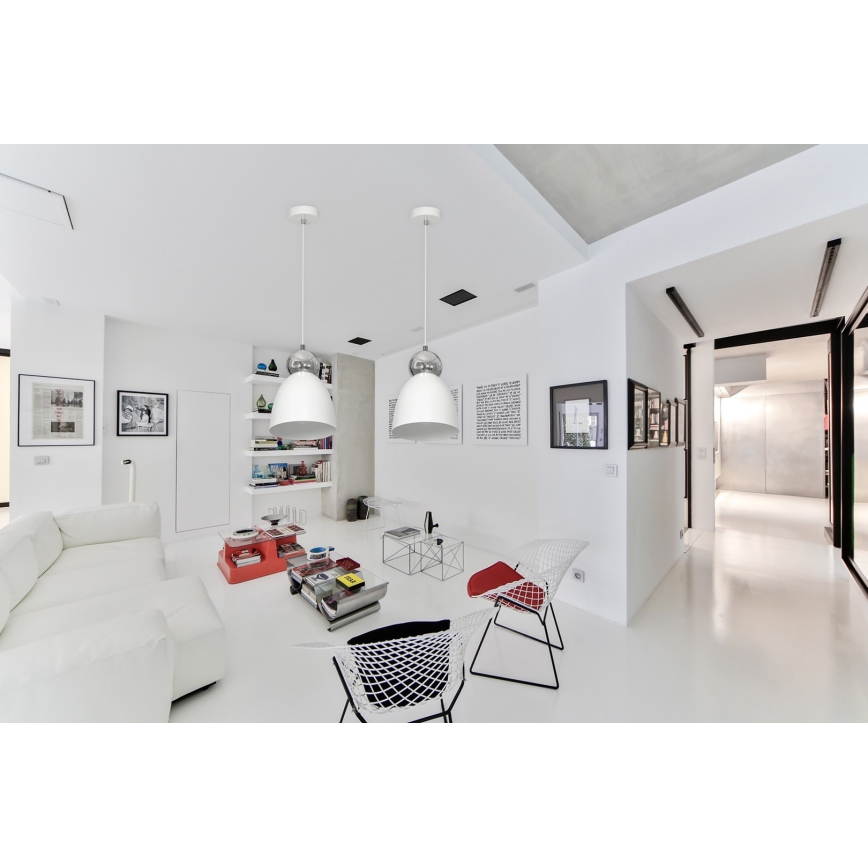 Ljuskrona med snöre TAURUS 1xE27/60W/230V