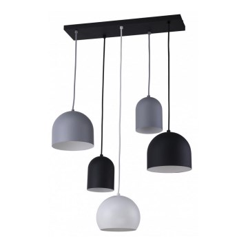 Ljuskrona med snöre TEMPRE 5xE27/60W/230V