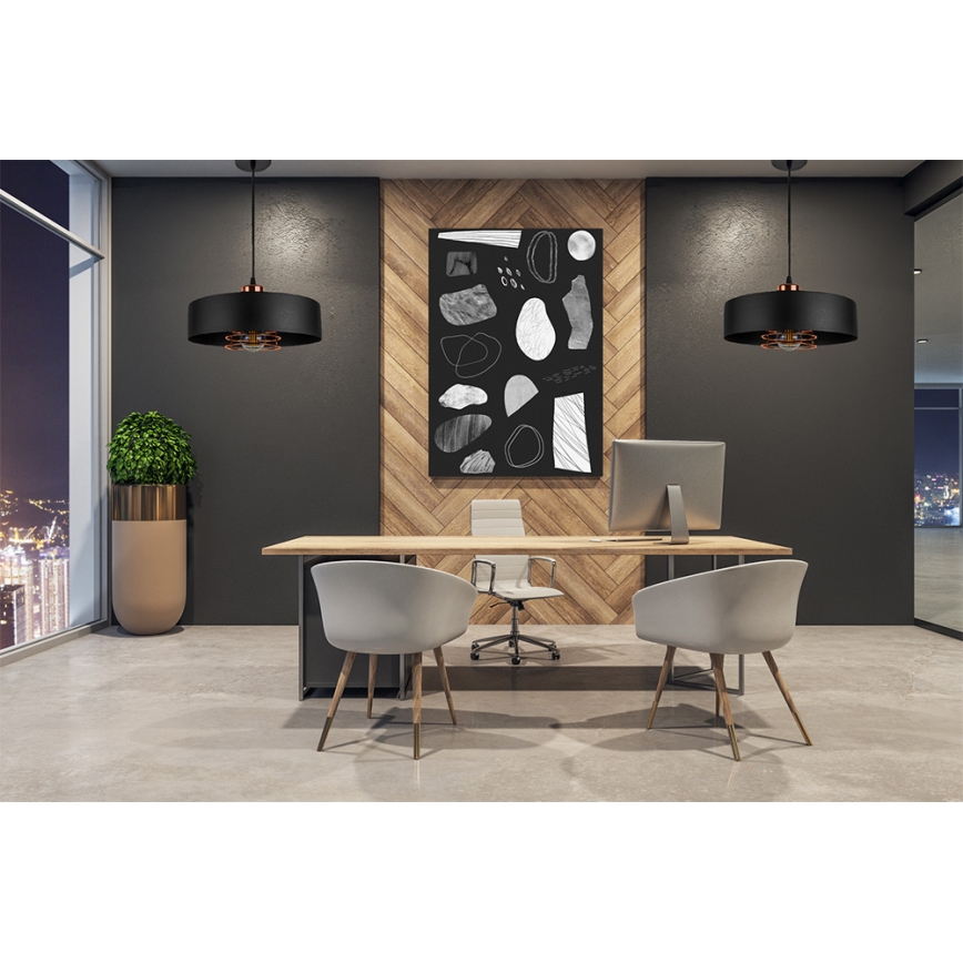 Ljuskrona med snöre VEST 1xE27/60W/230V