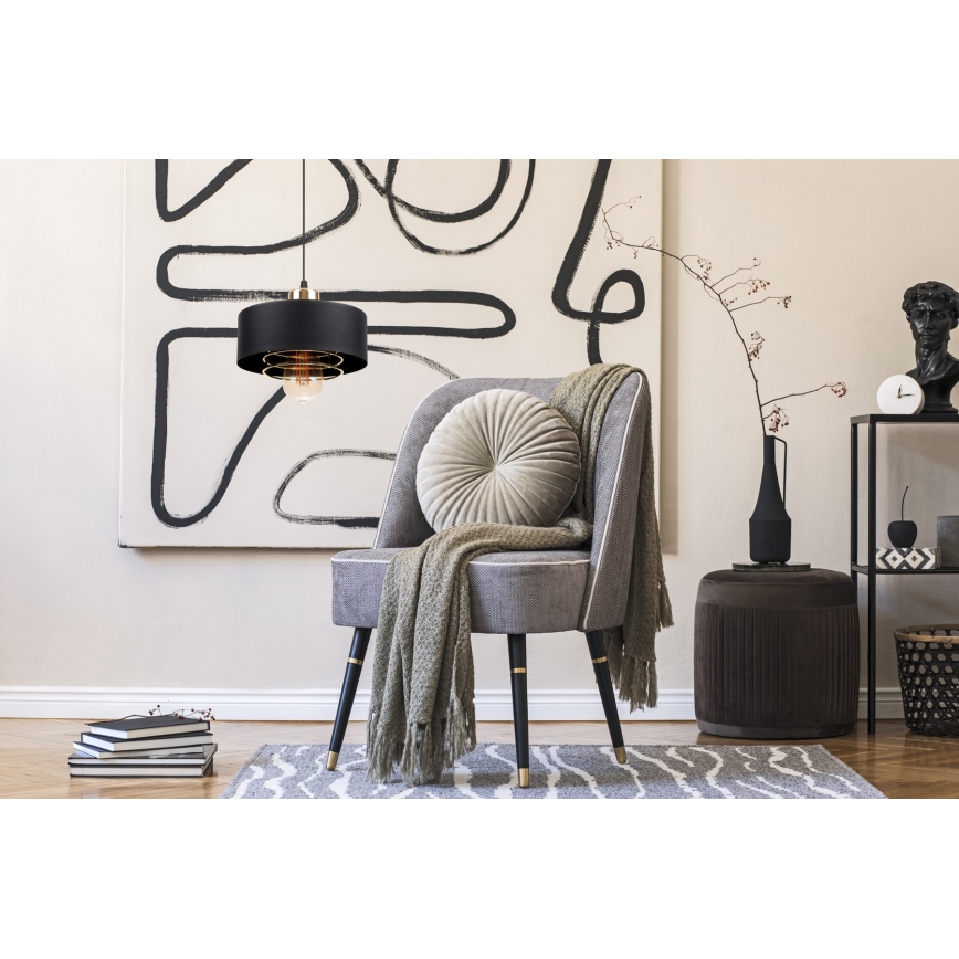 Ljuskrona med snöre VEST 1xE27/60W/230V