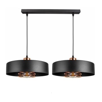 Ljuskrona med snöre VEST 2xE27/60W/230V