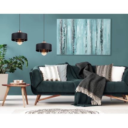 Ljuskrona med snöre VEST 2xE27/60W/230V