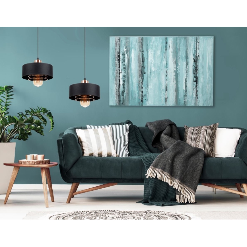 Ljuskrona med snöre VEST 2xE27/60W/230V