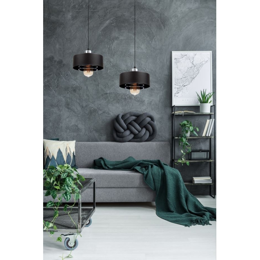 Ljuskrona med snöre VEST 2xE27/60W/230V