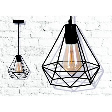 Ljuskrona med snöre VIGO 1xE27/20W/230V