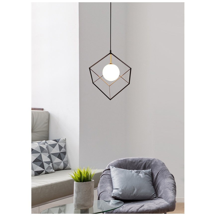 Ljuskrona med snöre WEERT 1xG9/28W/230V