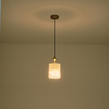 Ljuskrona med textilsladd 1xE14/15W/230V