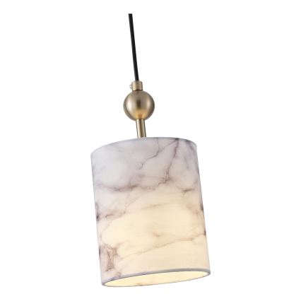 Ljuskrona med textilsladd 1xE14/15W/230V