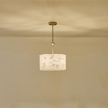 Ljuskrona med textilsladd 3xE14/15W/230V