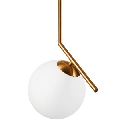 Ljuskrona med textilsladd AMBER 1xG9/5W/230V 130 cm