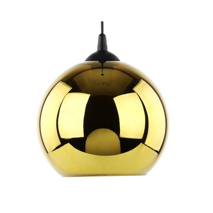 Ljuskrona med textilsladd CUBUS 1xE27/15W/230V