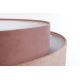 Ljuskrona med textilsladd DOBLO 1xE27/60W/230V diameter 60 cm rosa/vit
