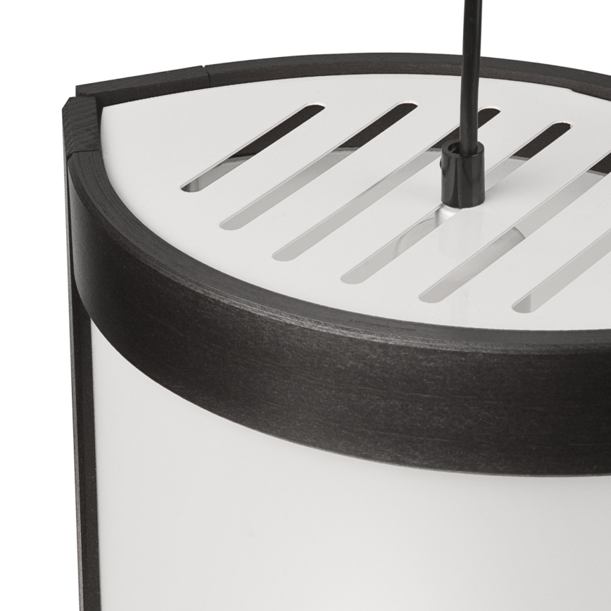 Ljuskrona med textilsladd ELODIE 1xE27/60W/230V ek