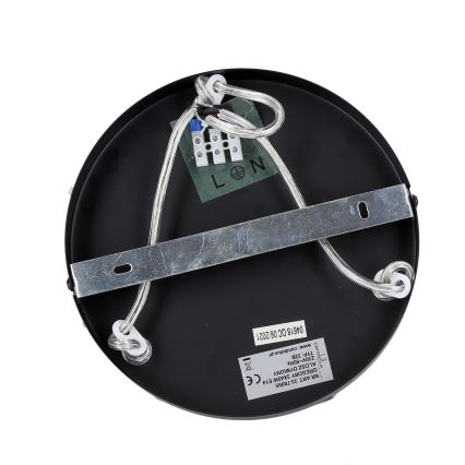 Ljuskrona med textilsladd GRENIKO 3xE14/40W/230V