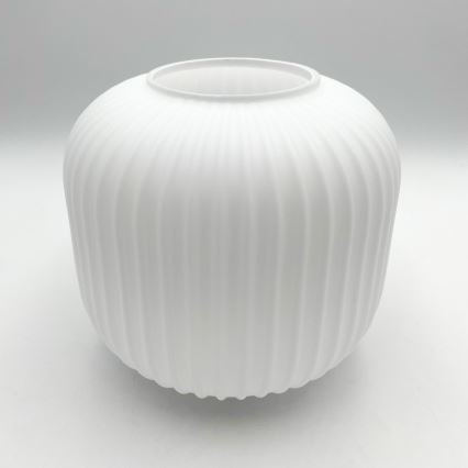 Ljuskrona med textilsladd HARMA 1xE27/15W/230V diameter 20 cm vit/guld