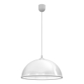 Ljuskrona med textilsladd KITCHEN 1xE27/15W/230V vit