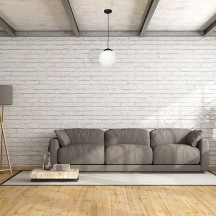 Ljuskrona med textilsladd LIMA 1xE27/60W/230V