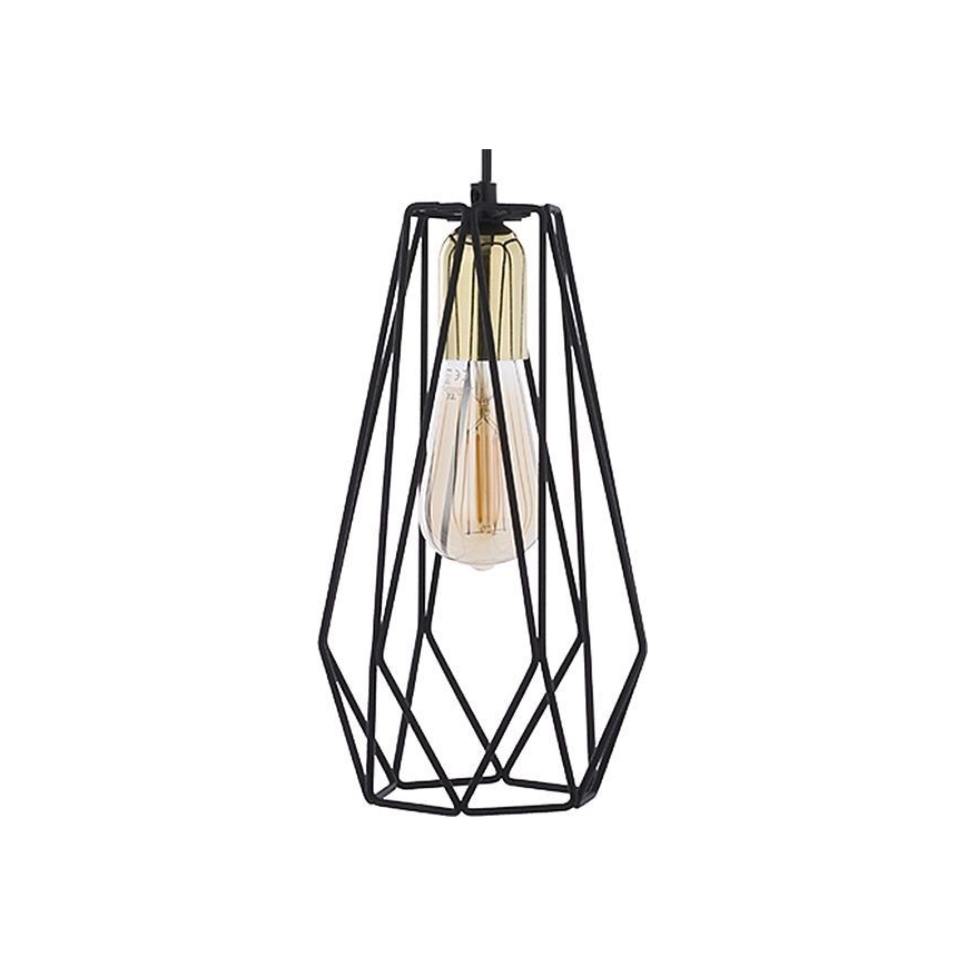 Ljuskrona med textilsladd LUGO 3xE27/15W/230V