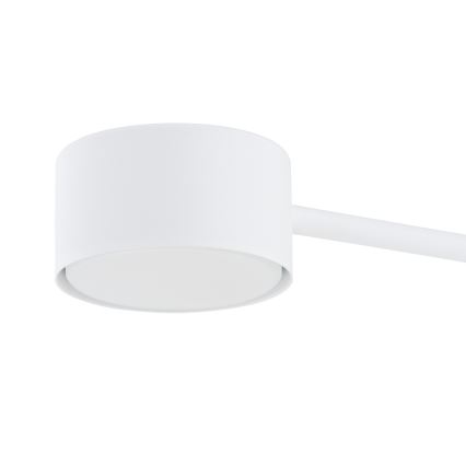 Ljuskrona med textilsladd MODUS 4xGX53/10W/230V vit