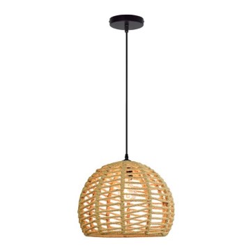 Ljuskrona med textilsladd OTIS 1xE27/20W/230V diameter 30 cm