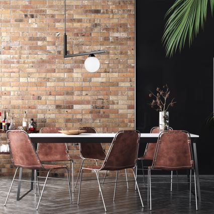 Ljuskrona med textilsladd PETER 1xG9/5W/230V