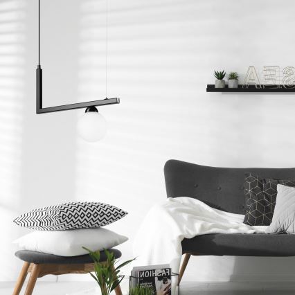 Ljuskrona med textilsladd PETER 1xG9/5W/230V